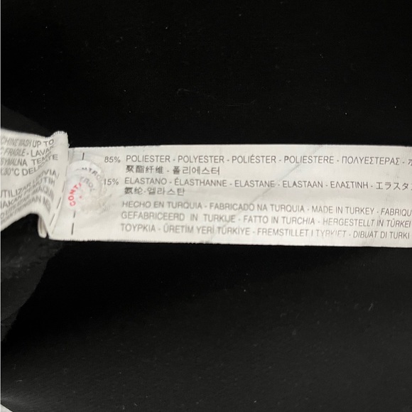 Zara Black Midi Dress with Notch Collar - Picture 5 of 5